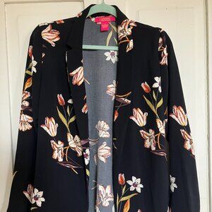 Catherine Malandrino floral blazer size S